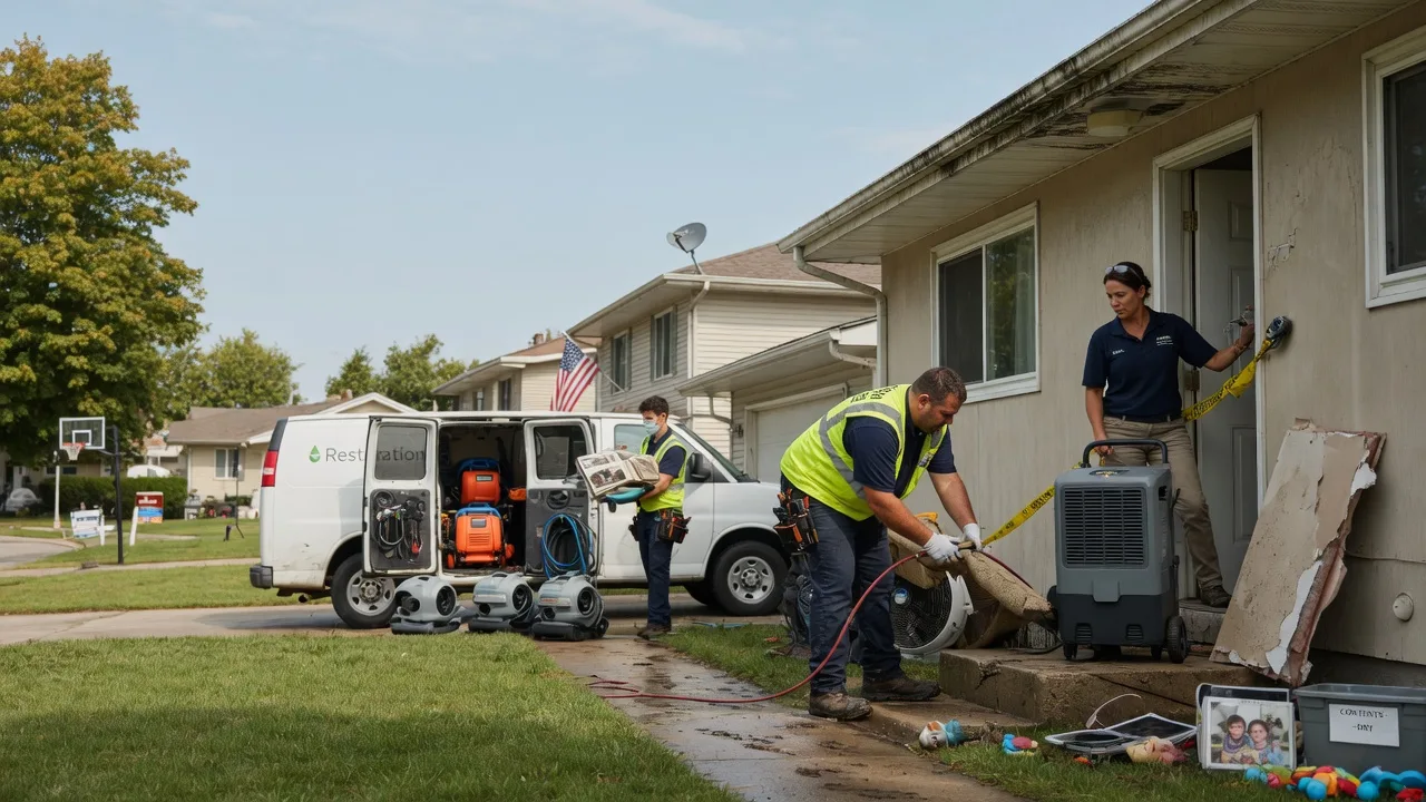 Water Damage Restoration in Channahon, IL near me